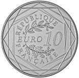 10€ Argent Hercule 2013 Faciale