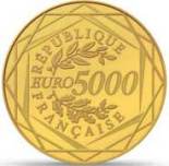 5000€ Or hercule 2012 faciale