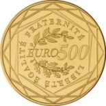 500 Or semeuse 2010 faciale