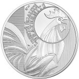 100 euro coq argent 2015