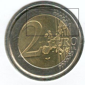 2 Euro Belgique 2006 "Atonium" avec cassure